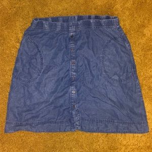⭐️ J.Jill Lightweight Denim Skirt sz M
